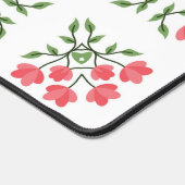 "Flower Vine Grid Naadloos Vectorpatroon" ontworpe Bureaumat (Hoek)