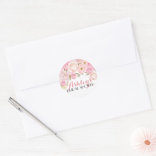 Flower Vrijgezellenfeest Sticker (Envelop)