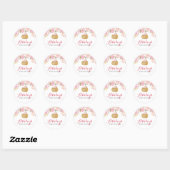 Flower Vrijgezellenfeest Sticker (Vel)