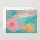 Flower Water Briefkaart (Voorkant / Achterkant)