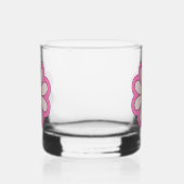 Flower Whisky Glas (Links)