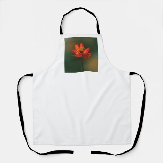 Flower with bee schort (Voorkant)