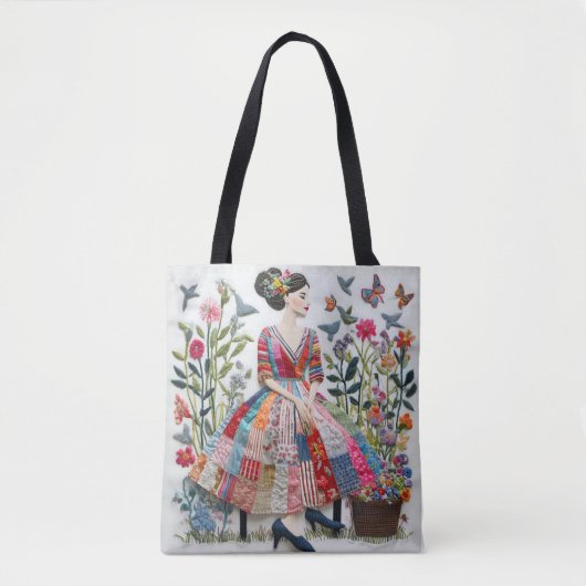 Flower Women Tas (Voorkant)