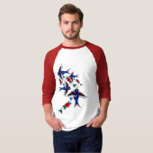 FlowerBird T-shirt (Voorkant volledig)