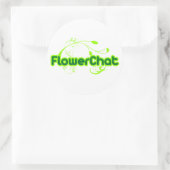 FlowerChat 3" Sticker (Tas)