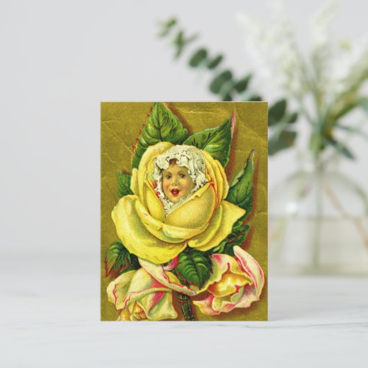 Flowerchild Briefkaart (Staand voorkant)