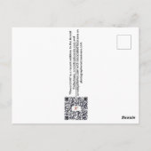 Flowerchild Briefkaart (Achterkant)