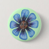 Flowerdragon Button (Voorkant)