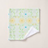 "Flowered Bath Towels" Bad Handdoek (Wasdoekje)