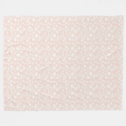 flowered bedding. fleece deken (Voorkant (Horizontaal))