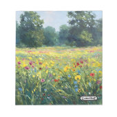 Flowered field notitieblok (Voorkant)