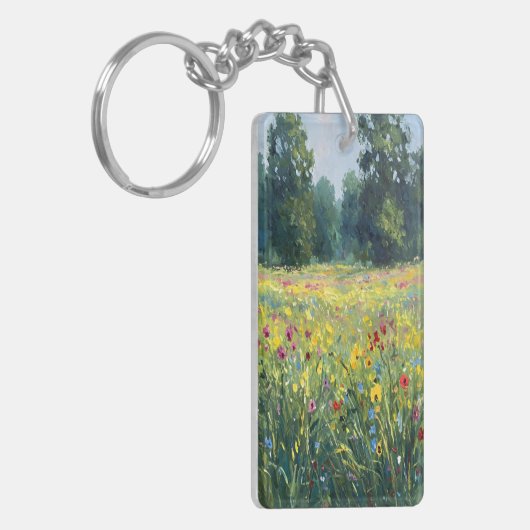 Flowered field sleutelhanger (Voorkant Links)