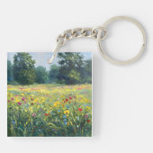 Flowered field sleutelhanger (Achterkant)