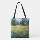 Flowered field tote bag (Achterkant)