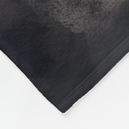 Flowered Heart Fleece Deken (Hoek)