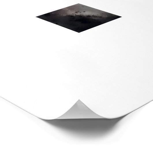 Flowered Heart Poster (Hoek)