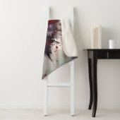 Flowered Heart Sherpa Deken (In situ)