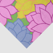 Flowered Tissuepapier (Detail)