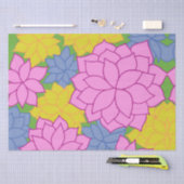 Flowered Tissuepapier (Craft)