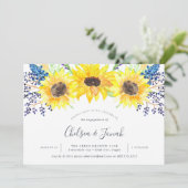 Flowerfields Engagement Party Uitnodiging (Staand voorkant)