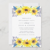 Flowerfields Engagement Party Uitnodiging (Voorkant)