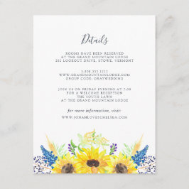 Flowerfields Guest Information Kaart