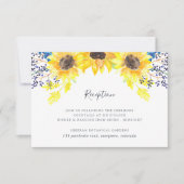 Flowerfields Reception Kaart (Voorkant)