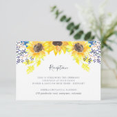 Flowerfields Reception Kaart (Staand voorkant)