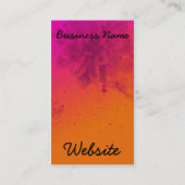 flowerfrontroze, Bedrijfsnaam, Telefoonnummer.. Visitekaartje (Achterkant)