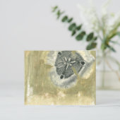 Flowerhead Abstract met gegloeide textuur Briefkaart (Staand voorkant)