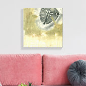 Flowerhead Abstract met gegloeide textuur Canvas Afdruk (Insitu (Woonkamer))