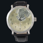 Flowerhead Abstract met gegloeide textuur Horloge<br><div class="desc">Een geglazuurde groene celadon toon omringt dit abstracte flowerhead stuk gemaakt door Jennifer Goldberger. Je kunt de textuur bijna onder je vingers voelen. Een prachtig stuk dat er geweldig uitziet op je muur of als een afdruk op een t-shirt!</div>