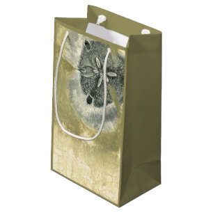 Flowerhead Abstract met gegloeide textuur Klein Cadeauzakje