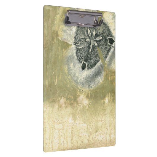 Flowerhead Abstract met gegloeide textuur Klembord (Rechts)