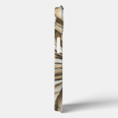 Flowerhead Fresco op Tan Background Case-Mate iPhone Case (Achterkant / Rechts)