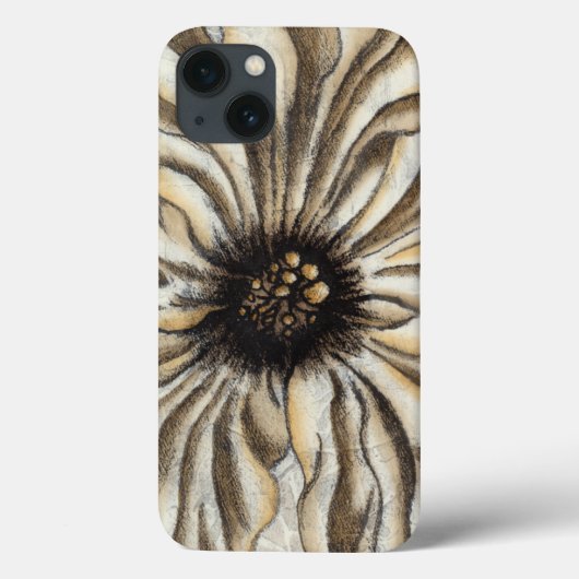 Flowerhead Fresco op Tan Background Case-Mate iPhone Case (Achterkant)