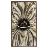 Flowerhead Fresco op Tan Background Klein Cadeauzakje (Achterkant)