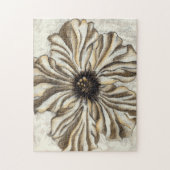 Flowerhead Fresco op Tan Background Legpuzzel (Verticaal)