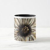 Flowerhead Fresco op Tan Background Mok (Midden)