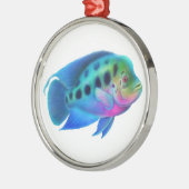 Flowerhorn Cichlid Aquarium Fish Ornament (Links)