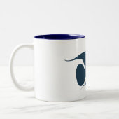 Flowerhorn Coffee Cup Tweekleurige Koffiemok (Links)