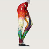 Flowering Plum Tree (after Hiroshige), Van Gogh Leggings (Rechts)