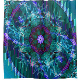 Flowering under the Sea.... Douchegordijn