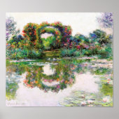 FloweringArches Giverny Claude Monet Impressionism Poster (Voorkant)