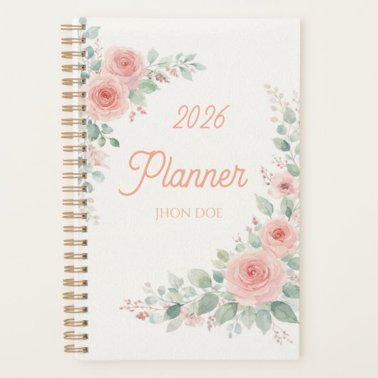 Flowerly Foliage Planner 2026 (Voorkant)