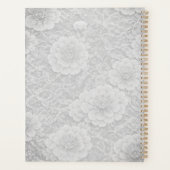 Flowerly Simple Planner With Frame  (Achterkant)