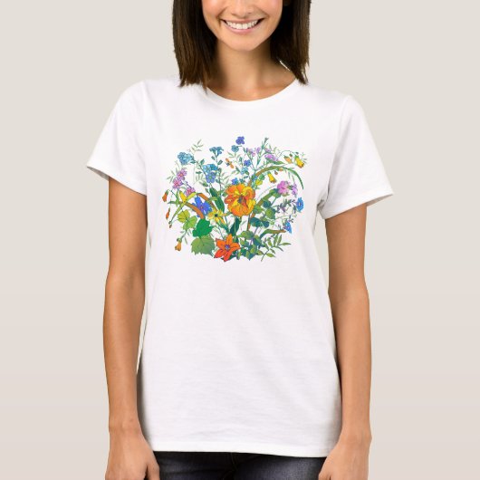 "FlowerMania" T-shirt (Voorkant)
