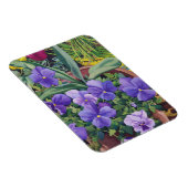 Flowerpots with Pansies 2007 Magneet (Rechterzijde)