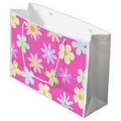 FlowerPower Gift Bag Groot Cadeauzakje (Voorkant Gekanteld)