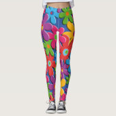 FlowerPower Leggings (Voorkant)